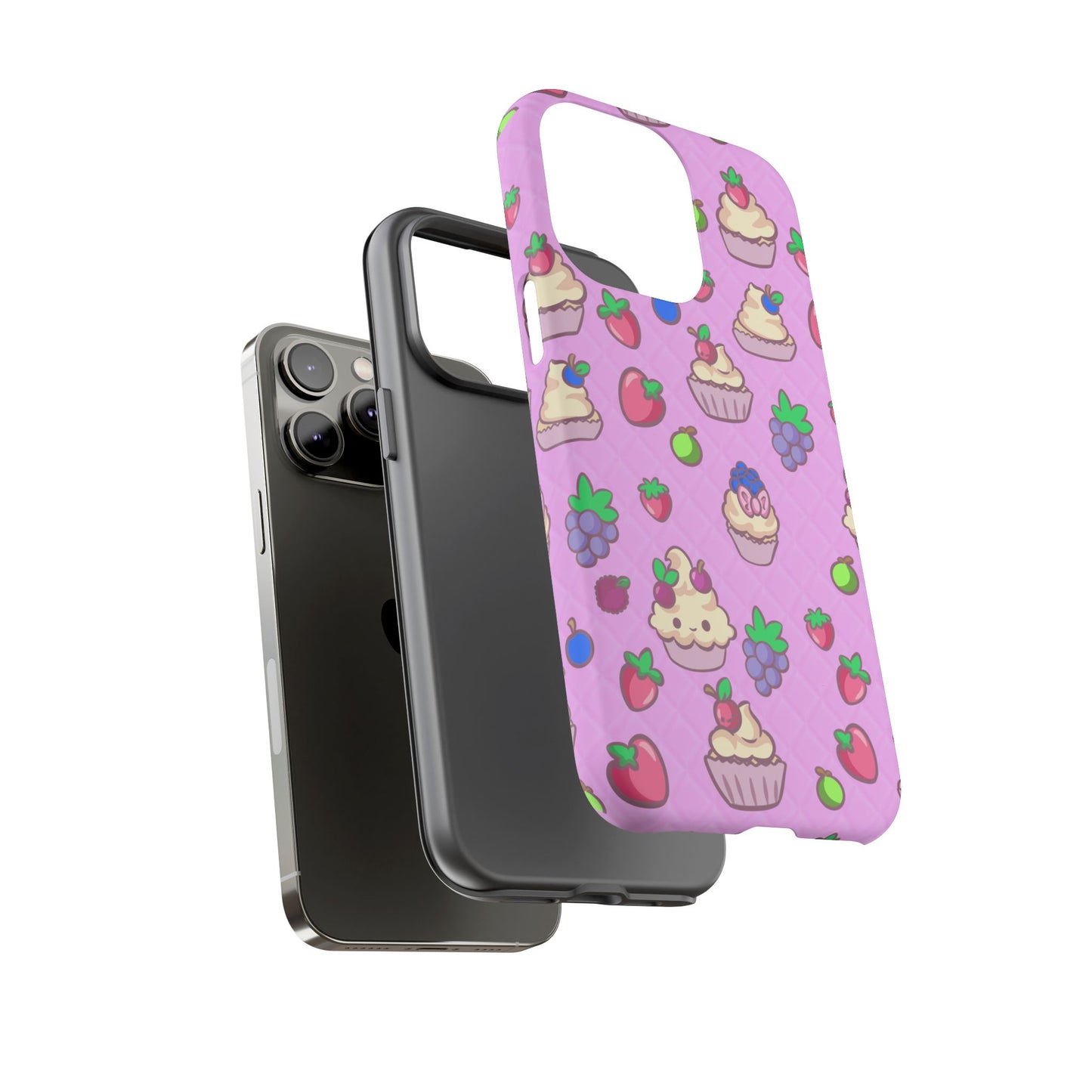 Pink Fruit Cakes Phone Case