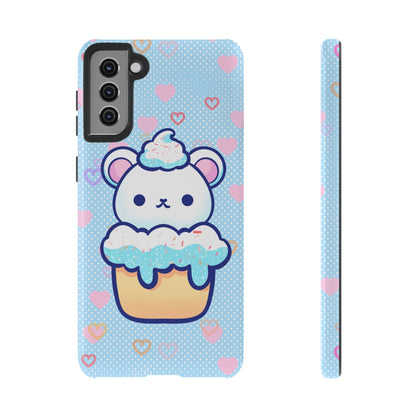 Frosty Cupcake Bear Phone Case