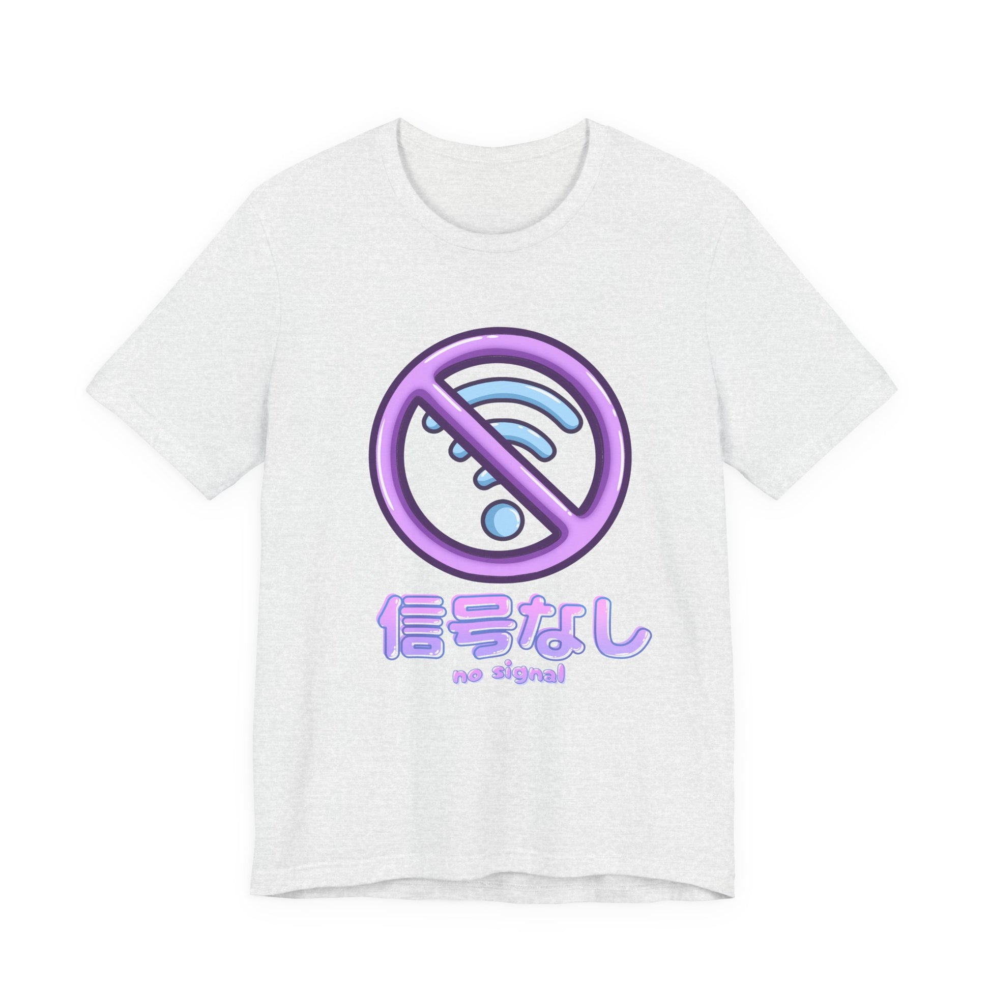 Cute No Signal Wifi T Shirt - Pink X Holic