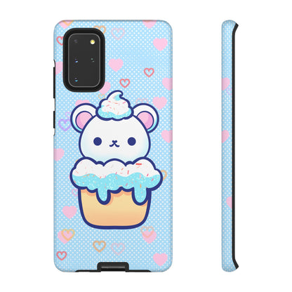 Frosty Cupcake Bear Phone Case