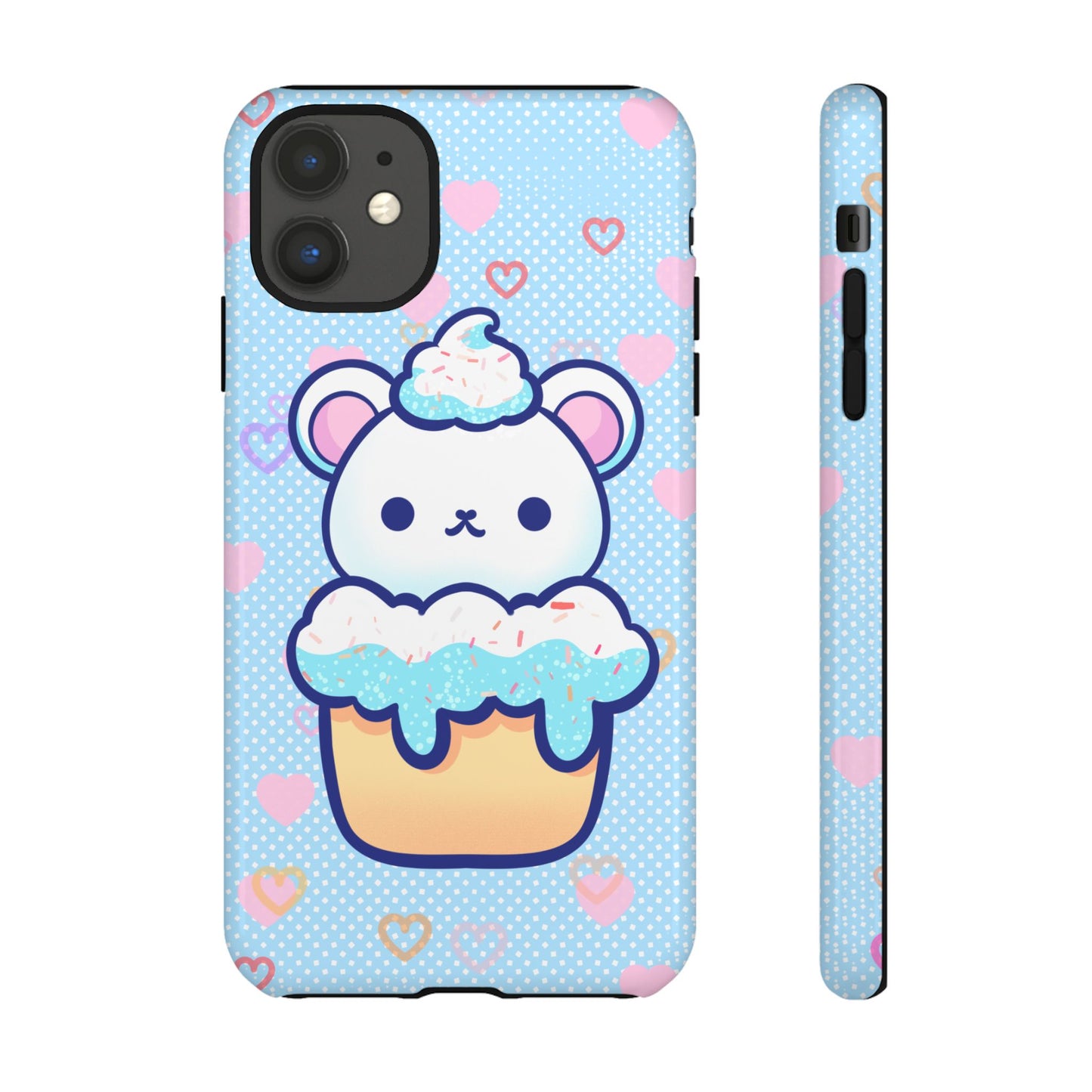 Frosty Cupcake Bear Phone Case