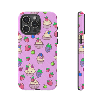 Pink Fruit Cakes Phone Case