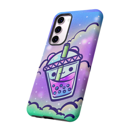 Sparkly Clouds Boba Phone Case