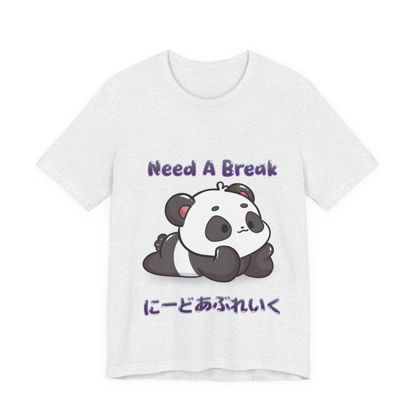 Cute Panda Need A Break T Shirt