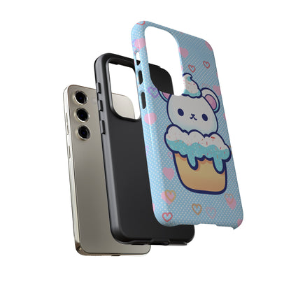 Frosty Cupcake Bear Phone Case