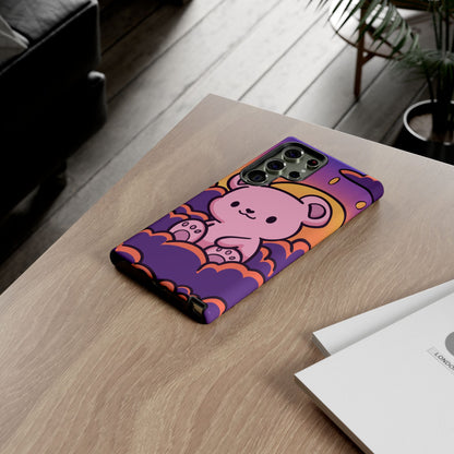 Cloud Cub Sunset Sky Bear Phone Case