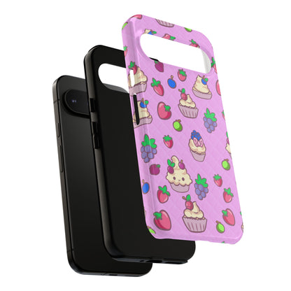 Pink Fruit Cakes Phone Case