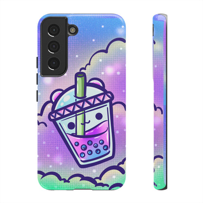 Sparkly Clouds Boba Phone Case