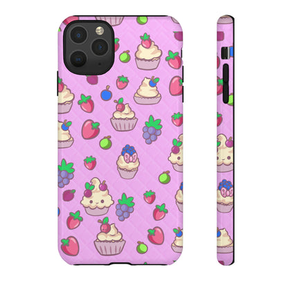 Pink Fruit Cakes Phone Case