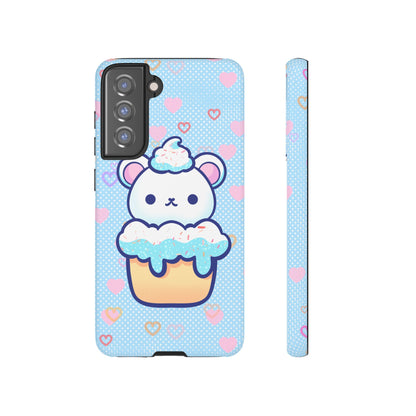Frosty Cupcake Bear Phone Case