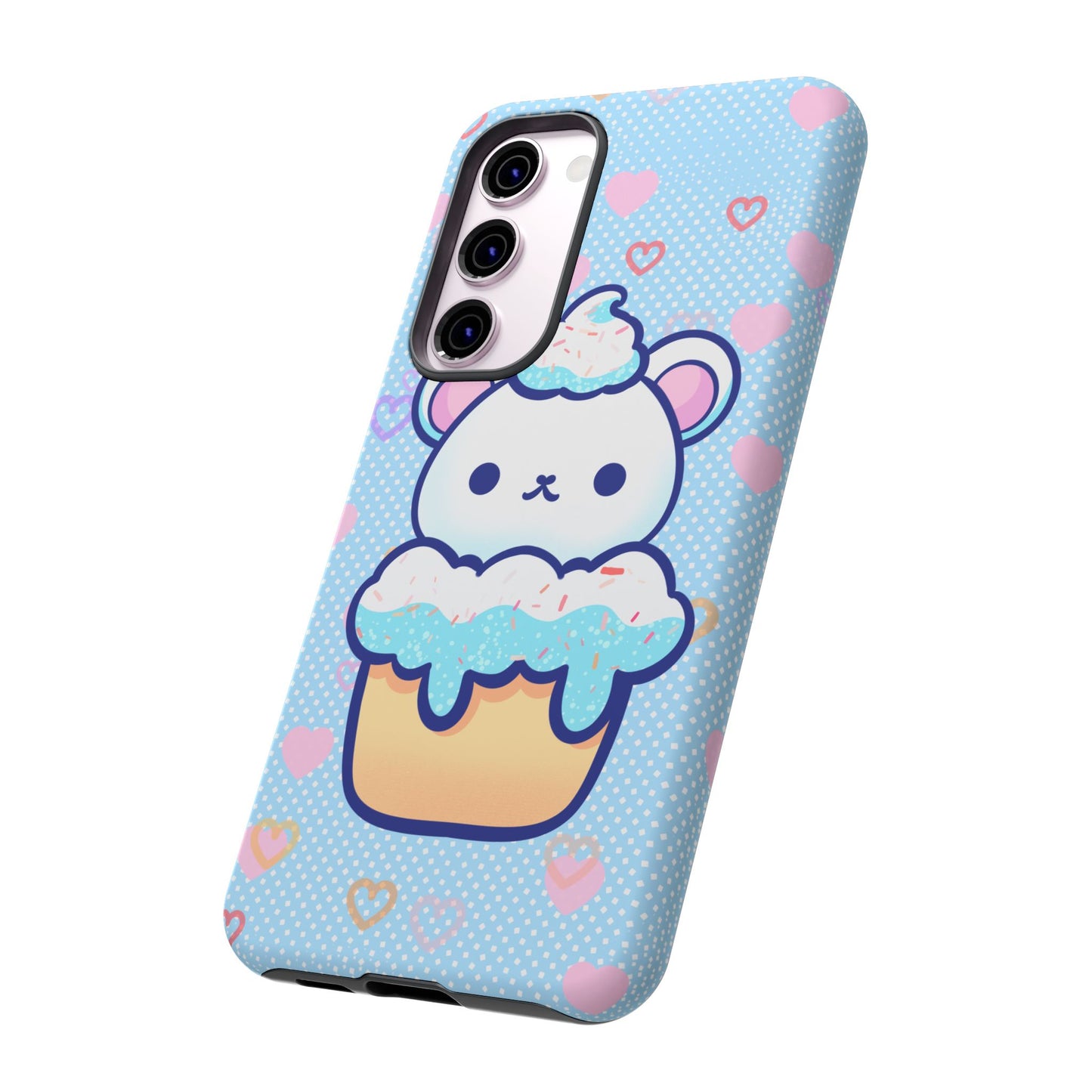 Frosty Cupcake Bear Phone Case
