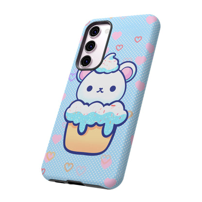 Frosty Cupcake Bear Phone Case