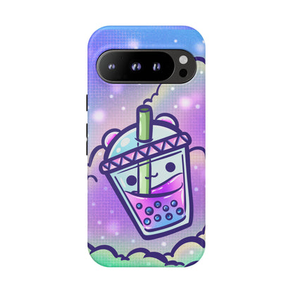 Sparkly Clouds Boba Phone Case