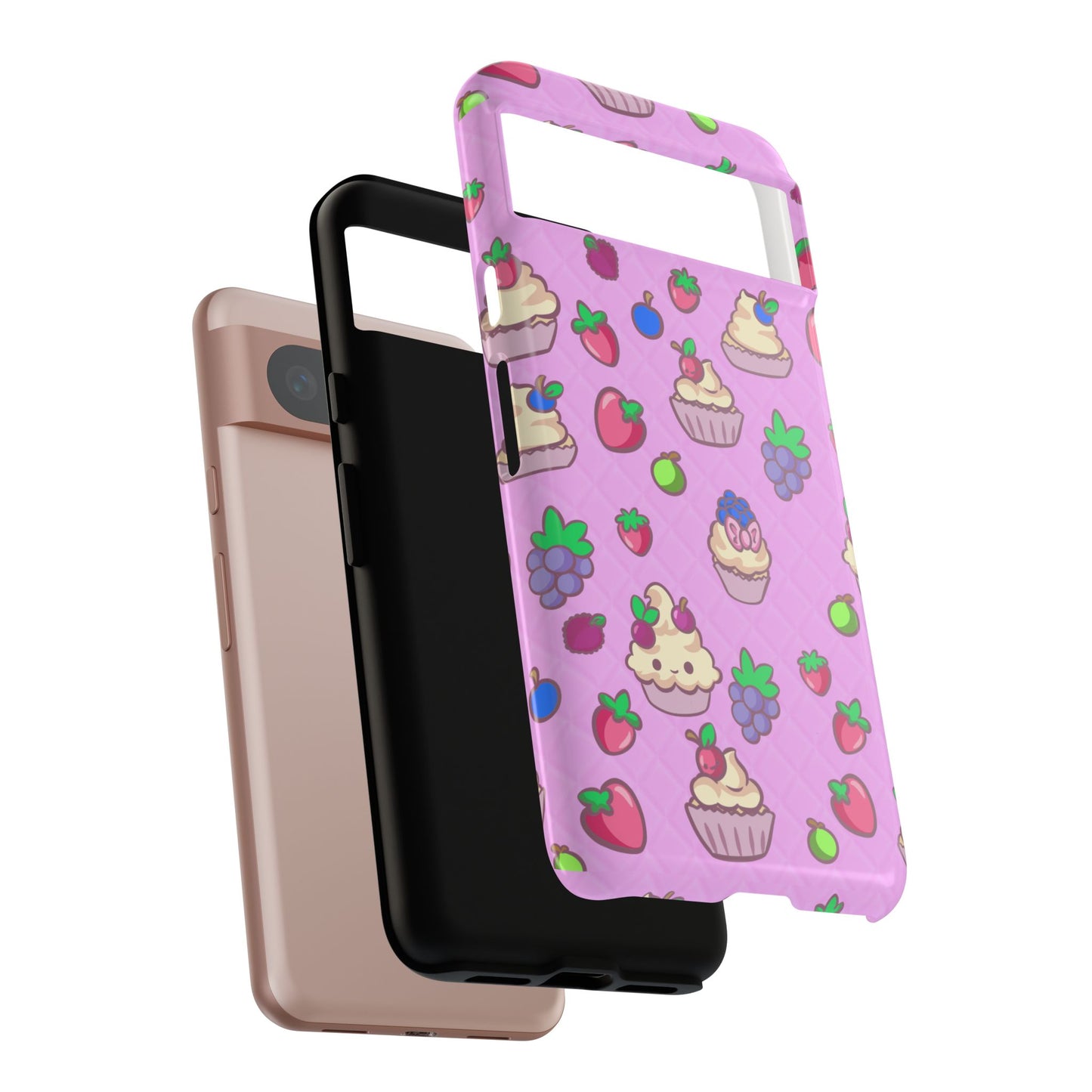 Pink Fruit Cakes Phone Case