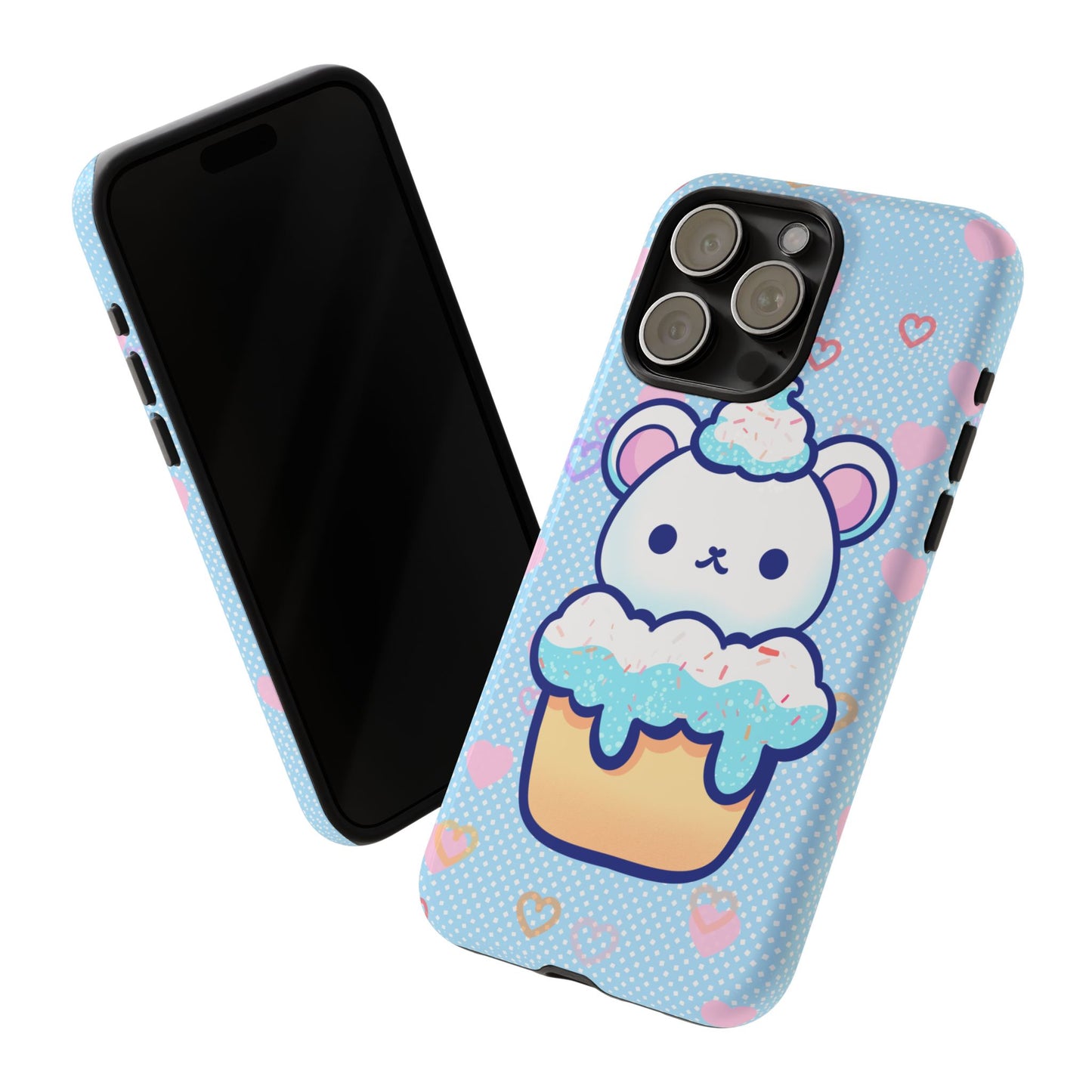 Frosty Cupcake Bear Phone Case