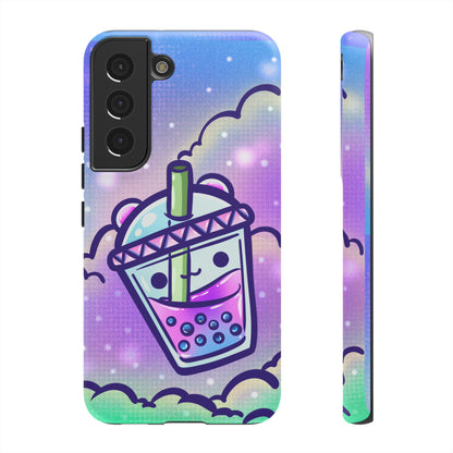 Sparkly Clouds Boba Phone Case