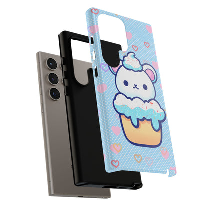 Frosty Cupcake Bear Phone Case