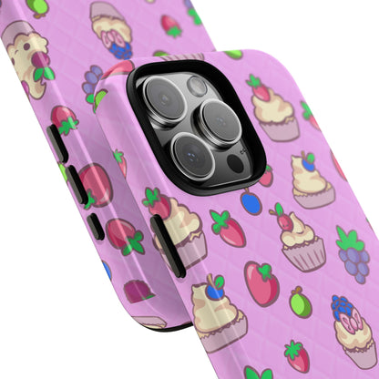 Pink Fruit Cakes Phone Case