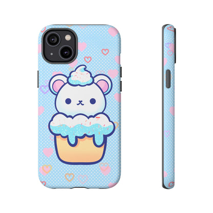 Frosty Cupcake Bear Phone Case