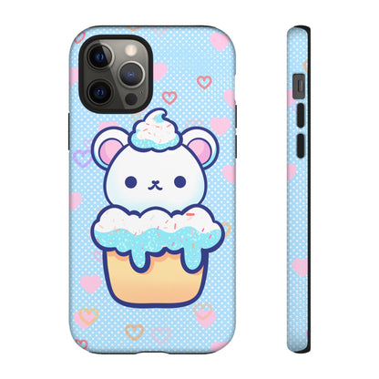 Frosty Cupcake Bear Phone Case