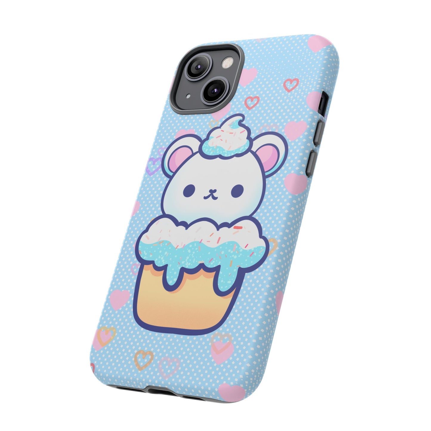 Frosty Cupcake Bear Phone Case