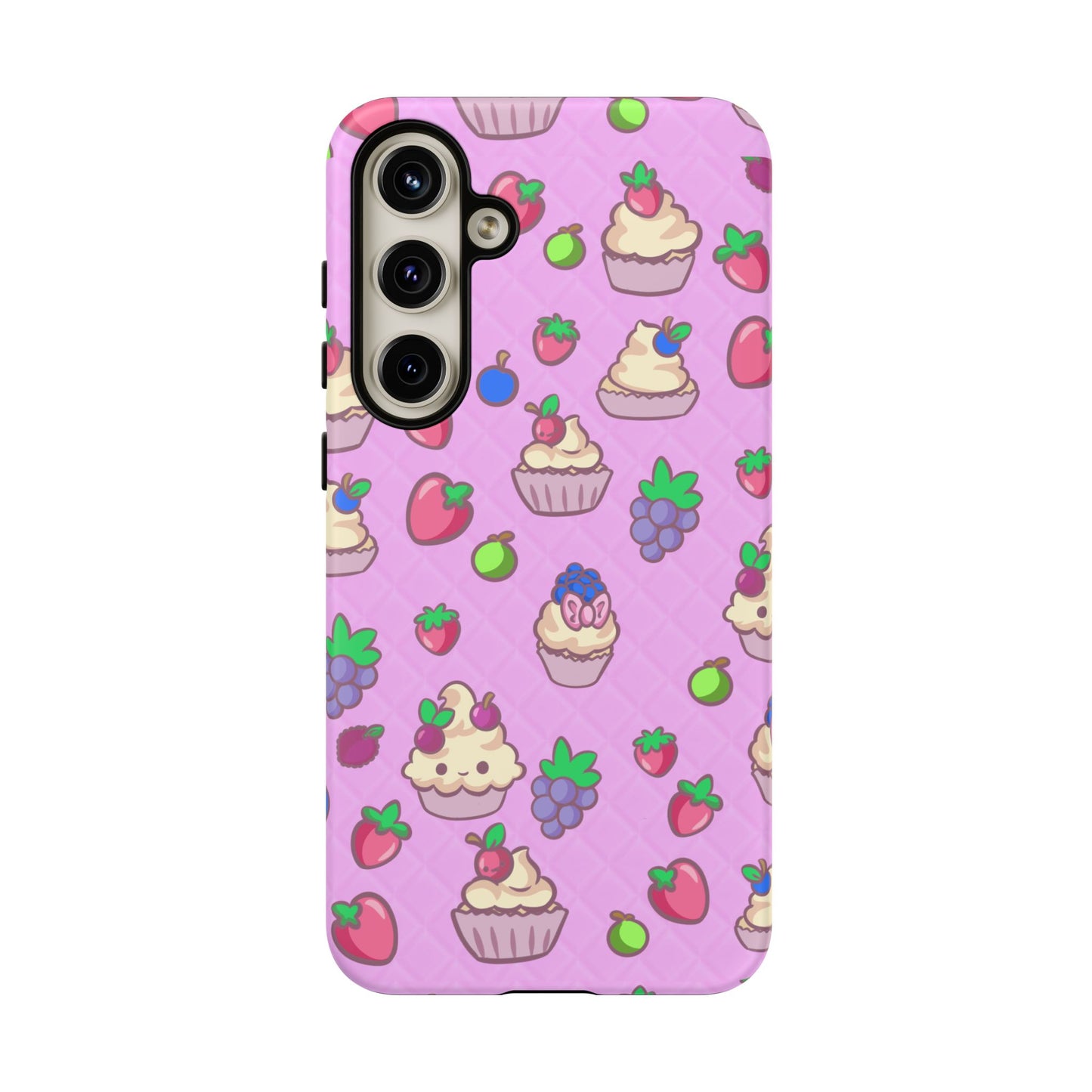 Pink Fruit Cakes Phone Case