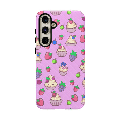 Pink Fruit Cakes Phone Case