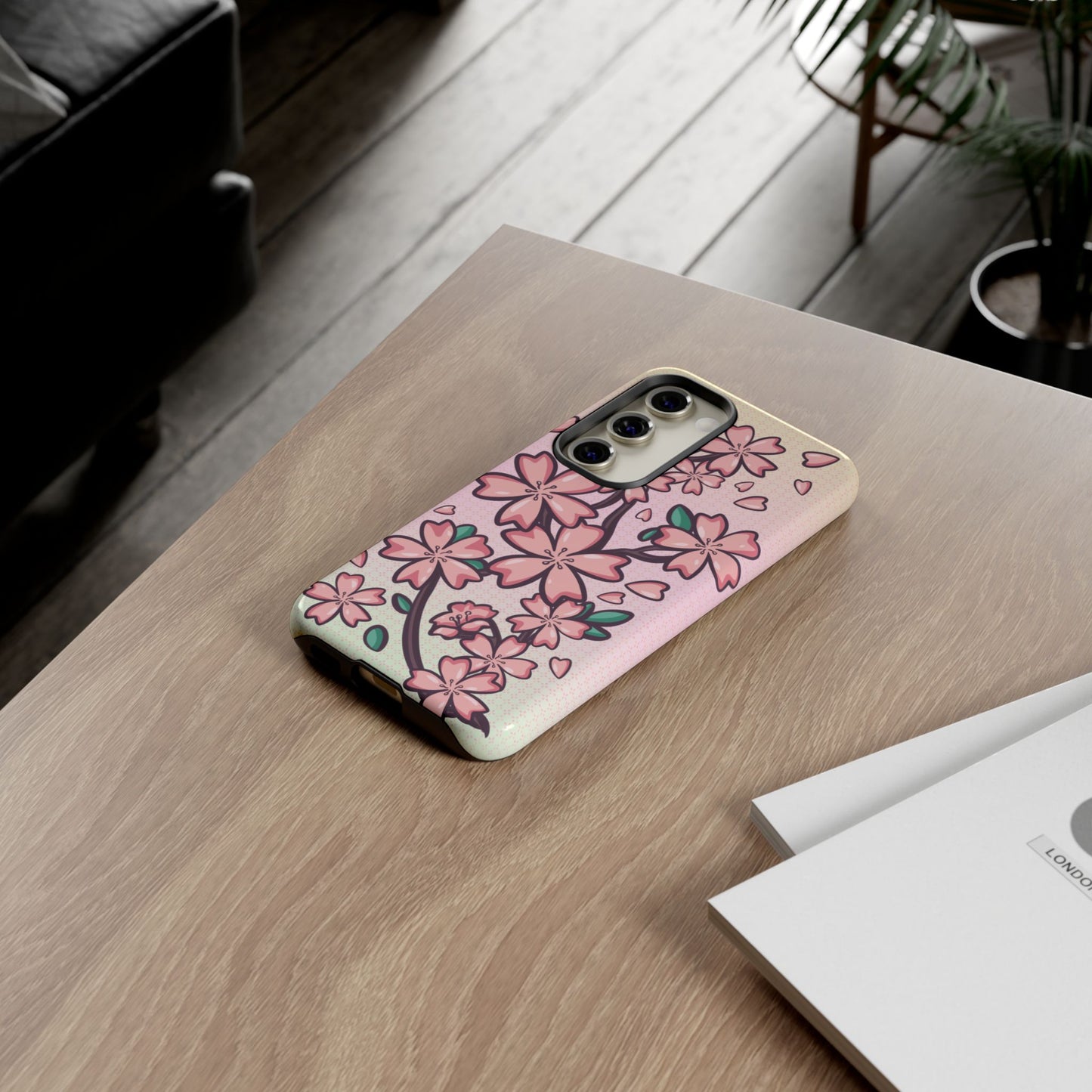 Pink Sakura Tree Phone Case
