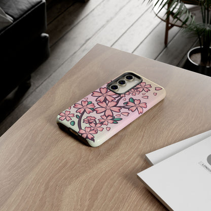 Pink Sakura Tree Phone Case