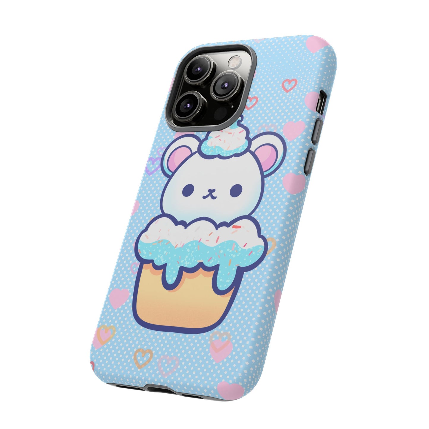 Frosty Cupcake Bear Phone Case