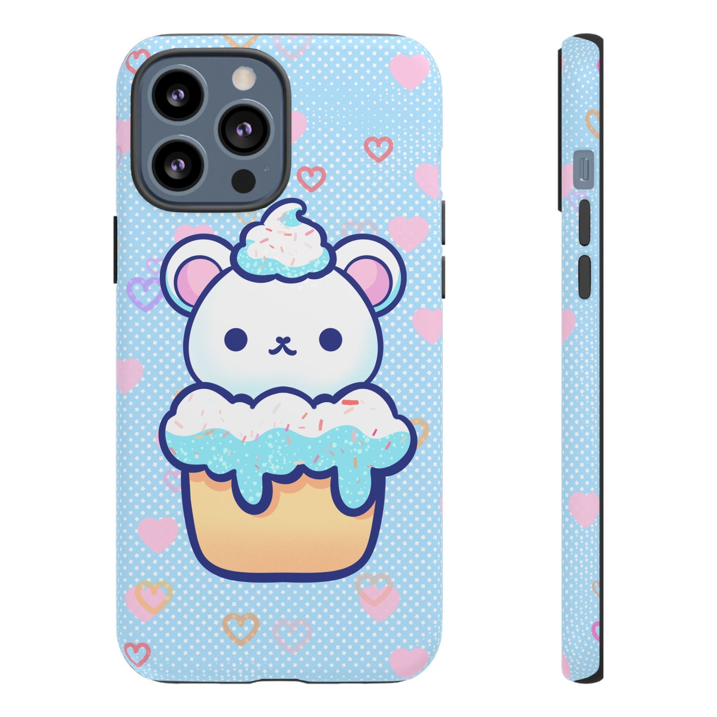 Frosty Cupcake Bear Phone Case