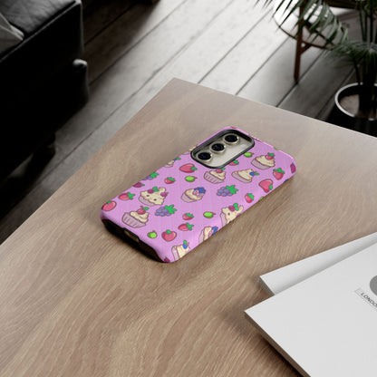 Pink Fruit Cakes Phone Case