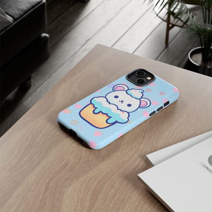 Frosty Cupcake Bear Phone Case