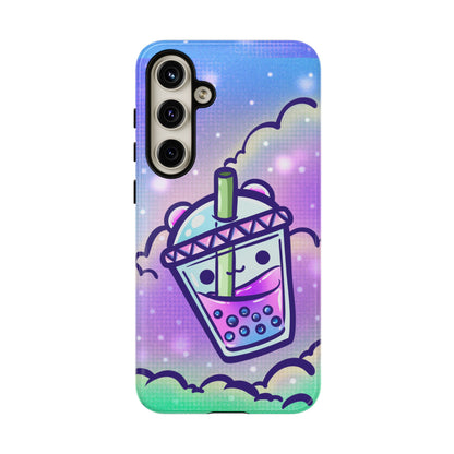 Sparkly Clouds Boba Phone Case