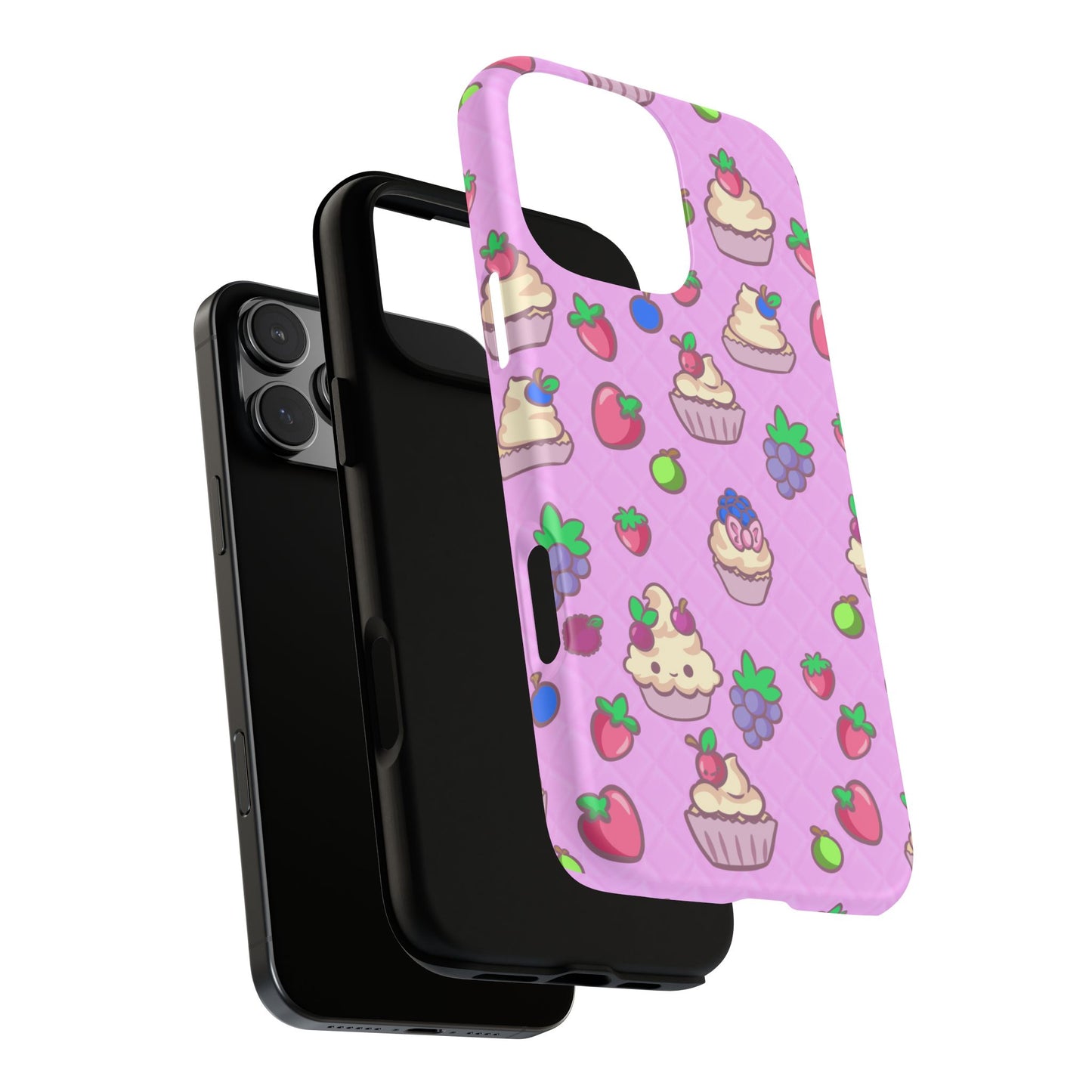 Pink Fruit Cakes Phone Case