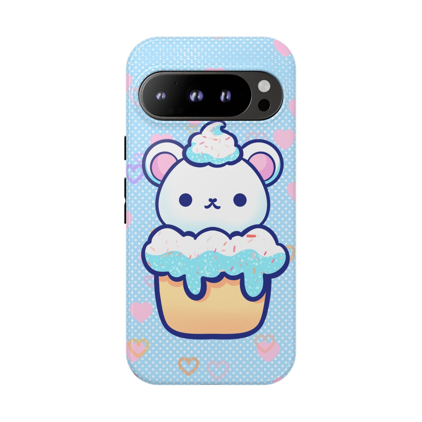 Frosty Cupcake Bear Phone Case
