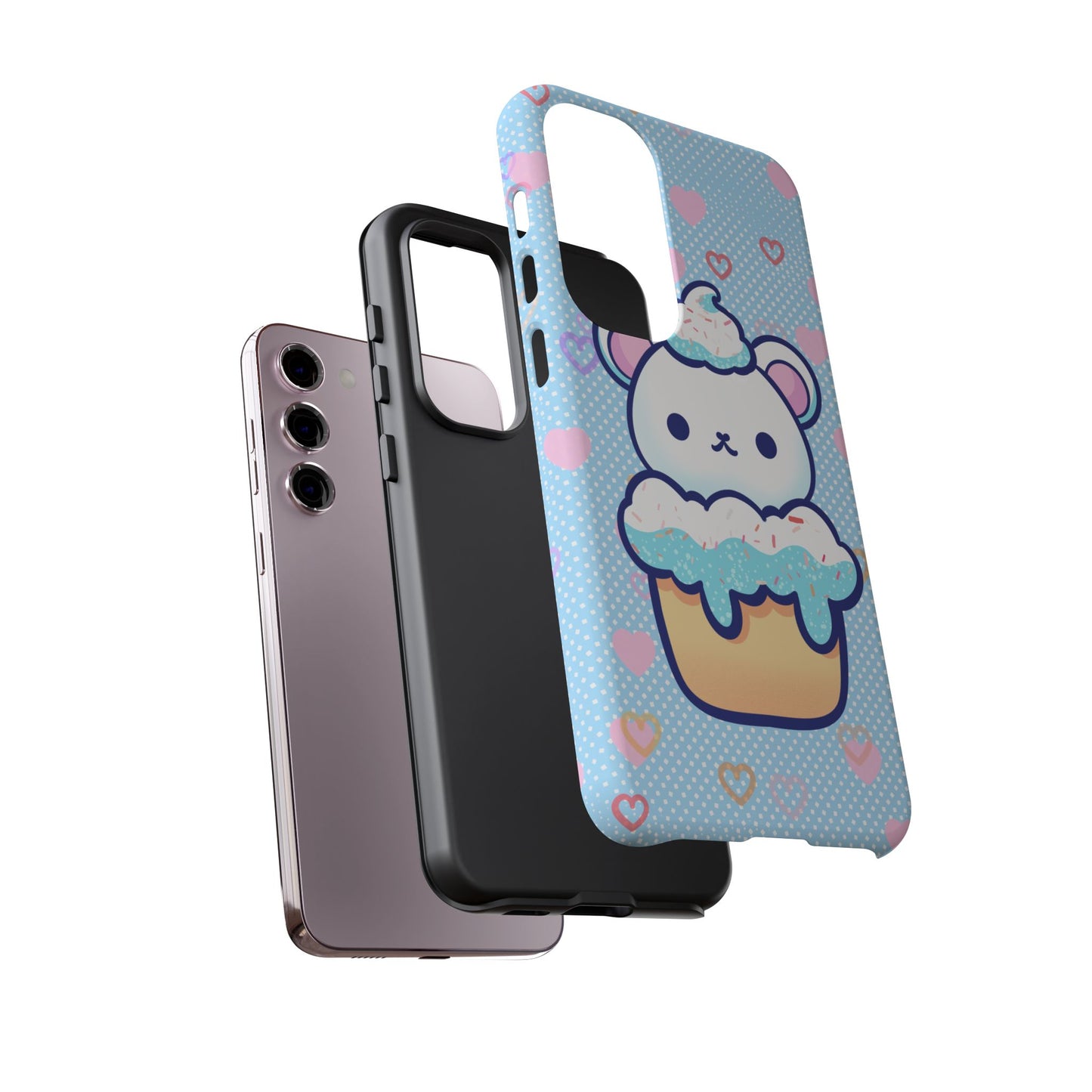 Frosty Cupcake Bear Phone Case