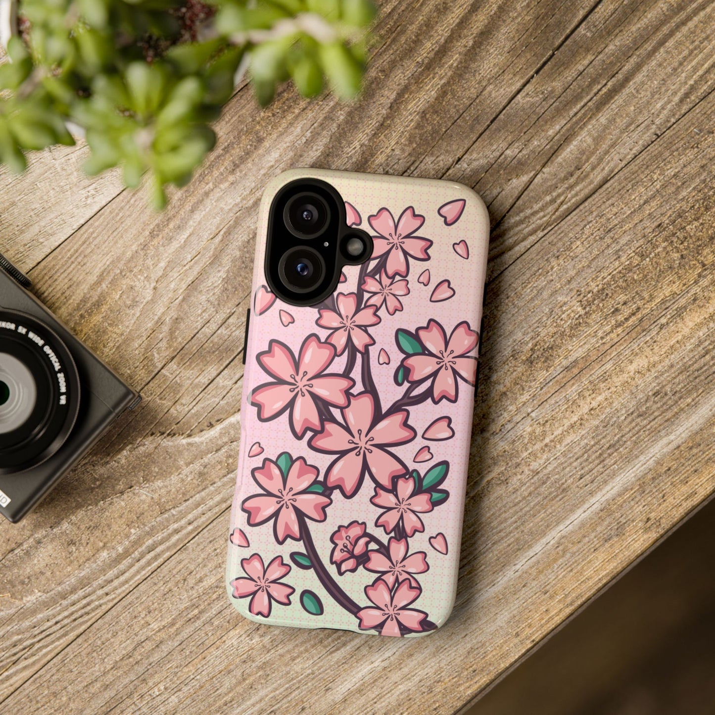 Pink Sakura Tree Phone Case