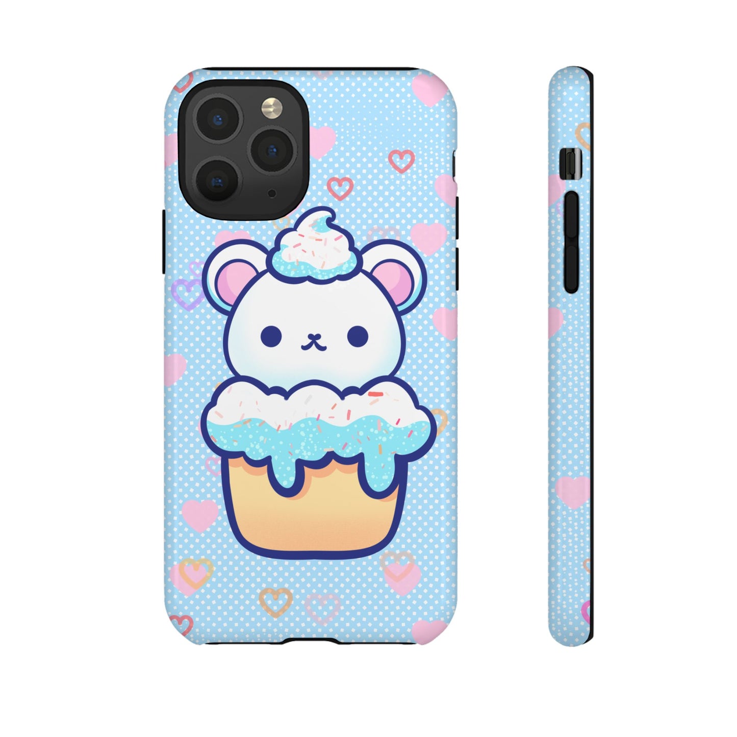 Frosty Cupcake Bear Phone Case