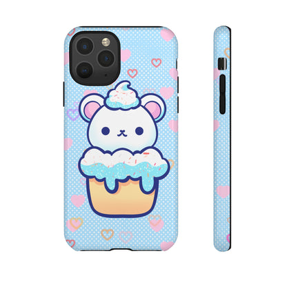 Frosty Cupcake Bear Phone Case