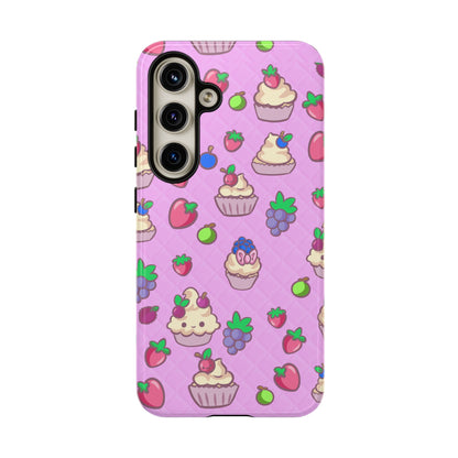 Pink Fruit Cakes Phone Case