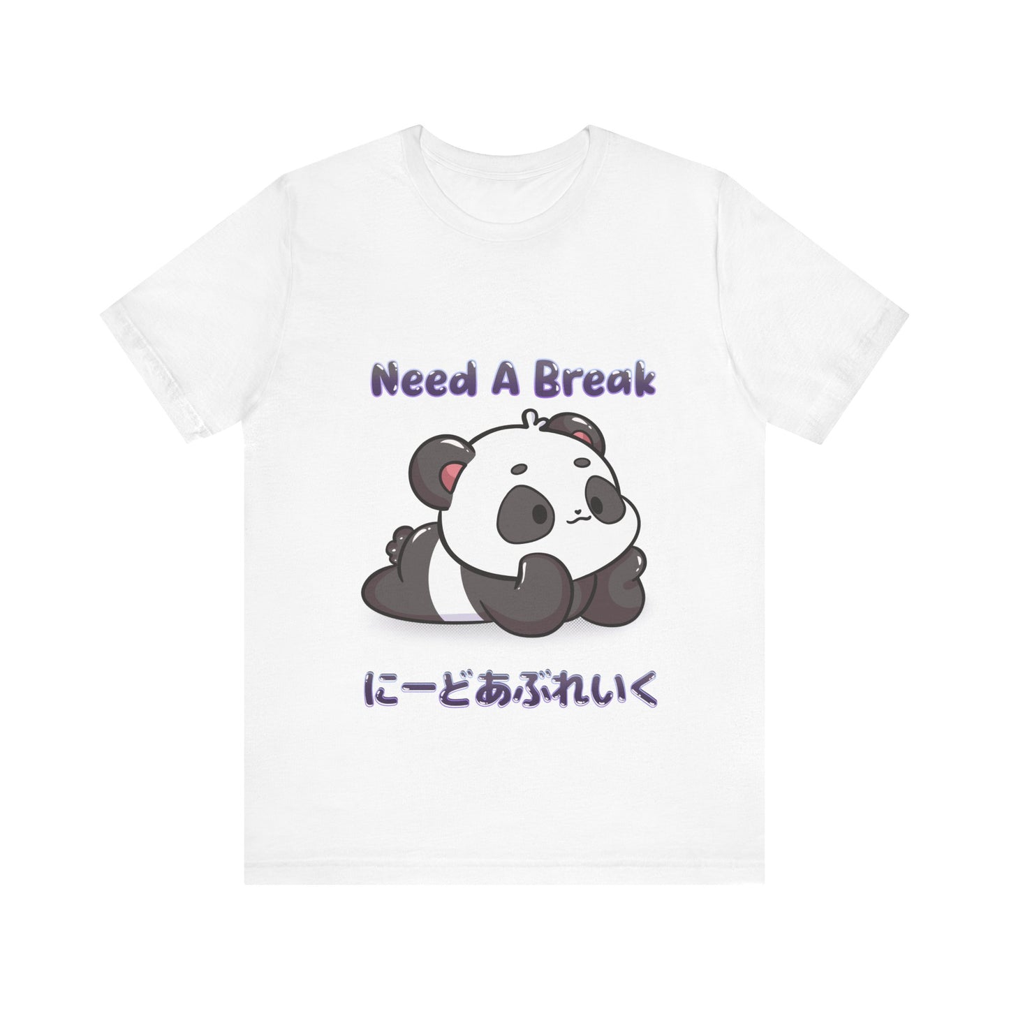 Cute Panda Need A Break T Shirt