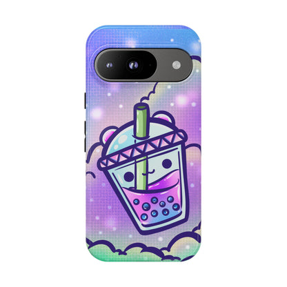 Sparkly Clouds Boba Phone Case
