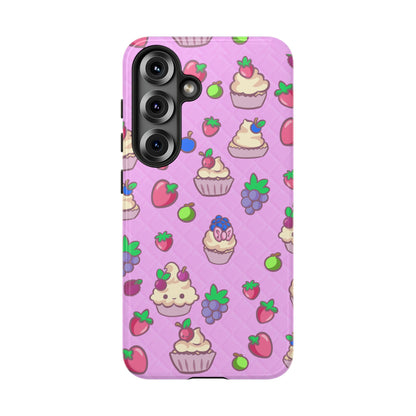 Pink Fruit Cakes Phone Case