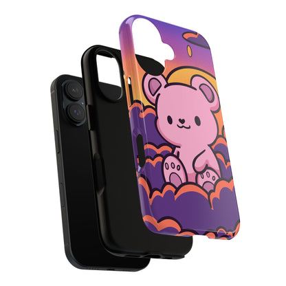 Cloud Cub Sunset Sky Bear Phone Case