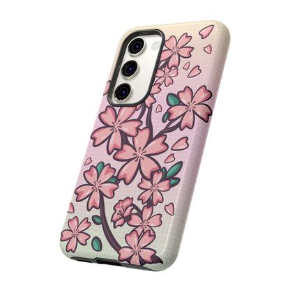 Pink Sakura Tree Phone Case