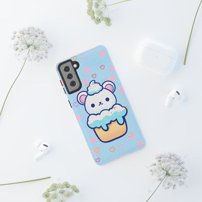 Frosty Cupcake Bear Phone Case