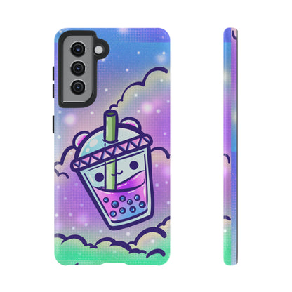Sparkly Clouds Boba Phone Case