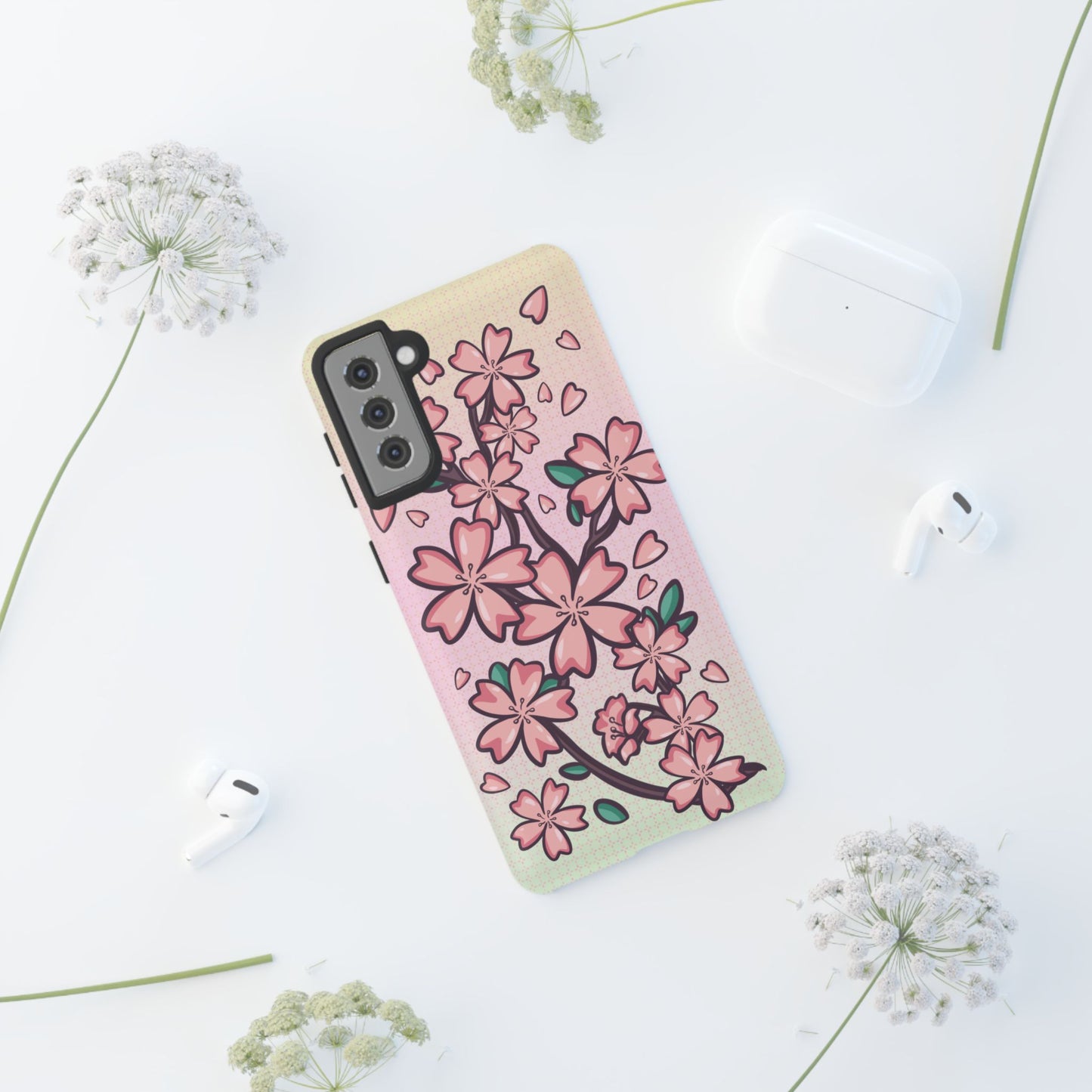Pink Sakura Tree Phone Case