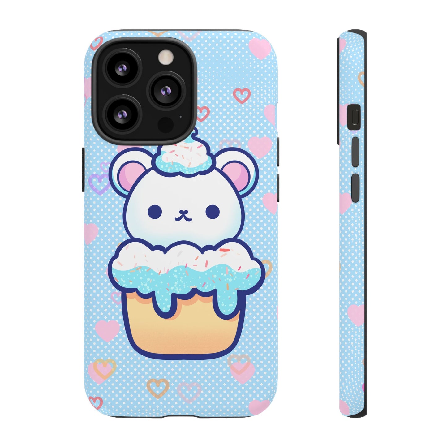 Frosty Cupcake Bear Phone Case